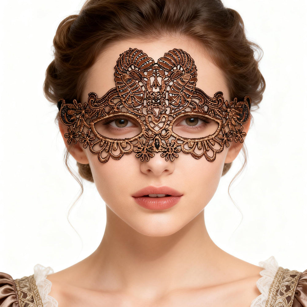 Ares Aries Zodiac Lace Masquerade Mask