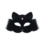 Bathory Faux Fur Fox Masquerade Mask