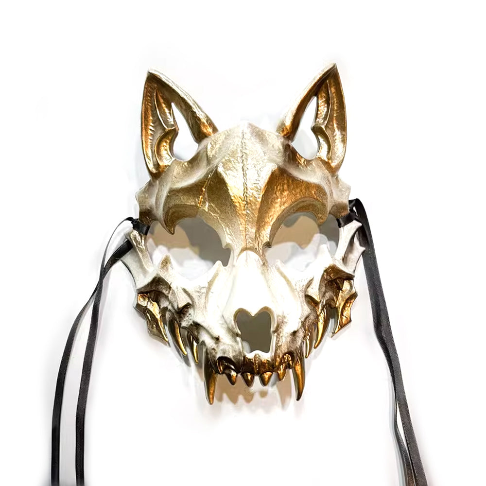 Bathory Wolf Skull Masquerade Mask