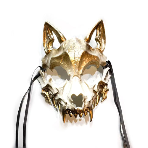 Bathory Wolf Skull Masquerade Mask