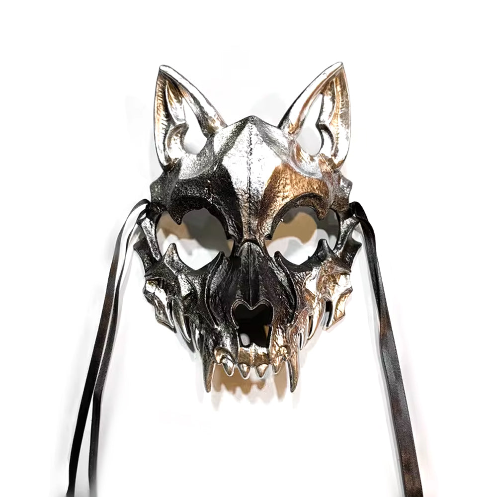 Bathory Wolf Skull Masquerade Mask