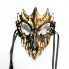Bathory Gothic Gold Dragon Mask