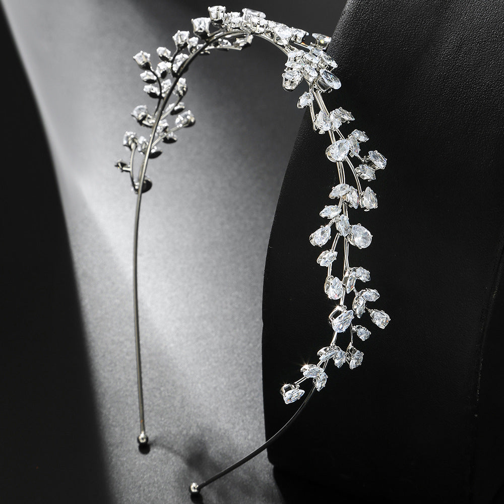 Bianca Crystal Vine Headpiece