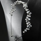 Bianca Crystal Vine Headpiece