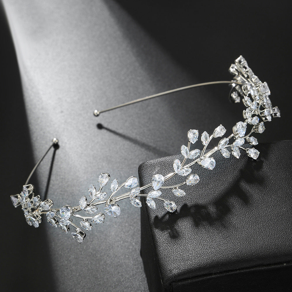 Bianca Crystal Vine Headpiece