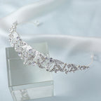 Bianca Gold Rhinestone Crown