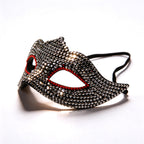 Bianca Wave Edge Crystal Masquerade Mask