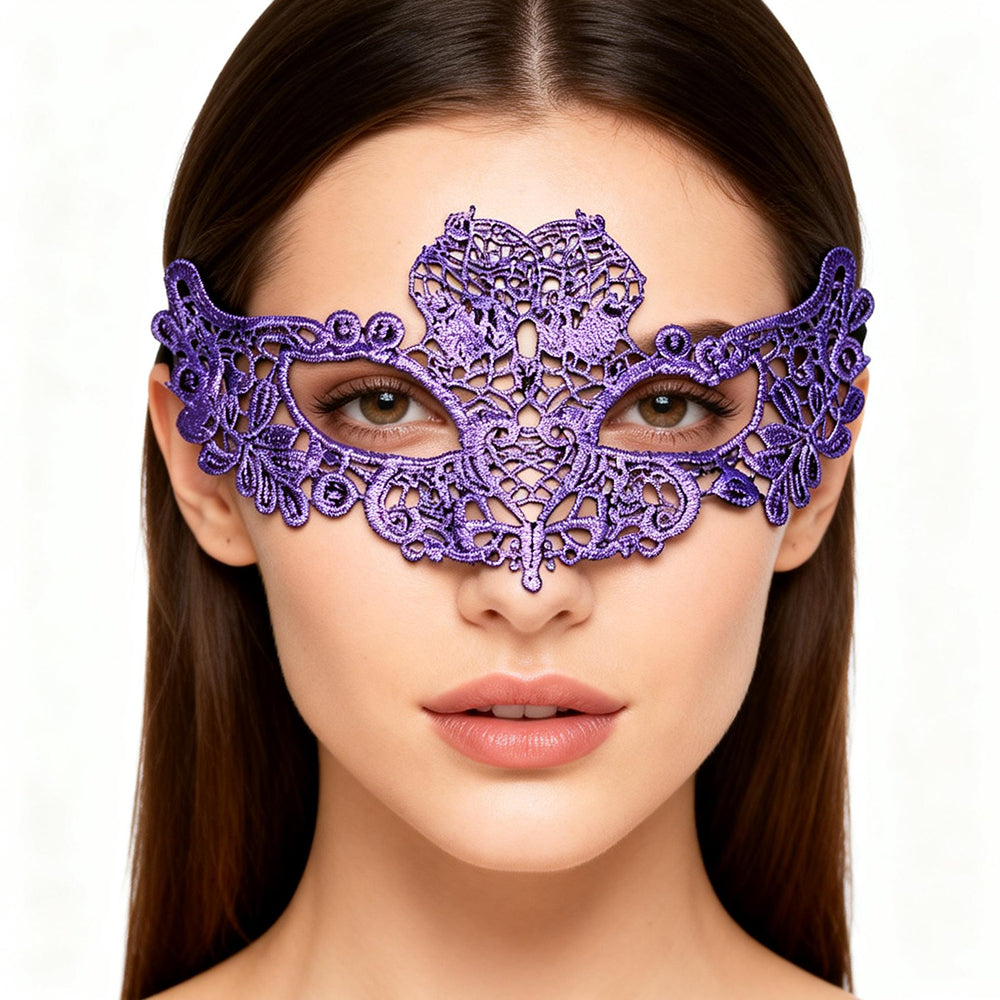 Castor & Pollux Gemini Zodiac Lace Masquerade Mask