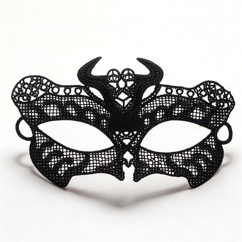 Europa Taurus Zodiac Lace Masquerade Mask