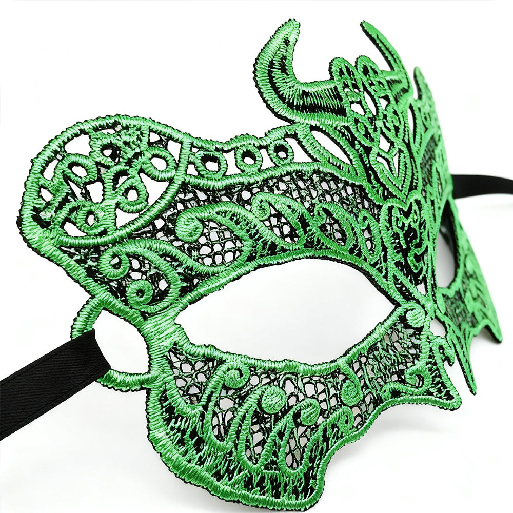 Europa Taurus Zodiac Lace Masquerade Mask