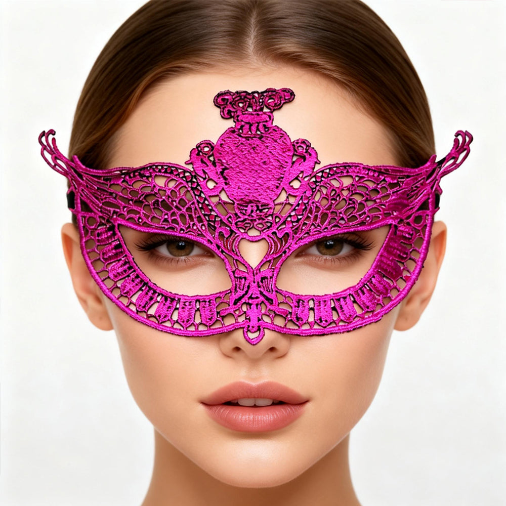 Ganymede Aquarius Lace Masquerade Mask