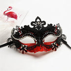 Héloïse Baroque Gold Filigree Masquerade Mask with Diamond Details