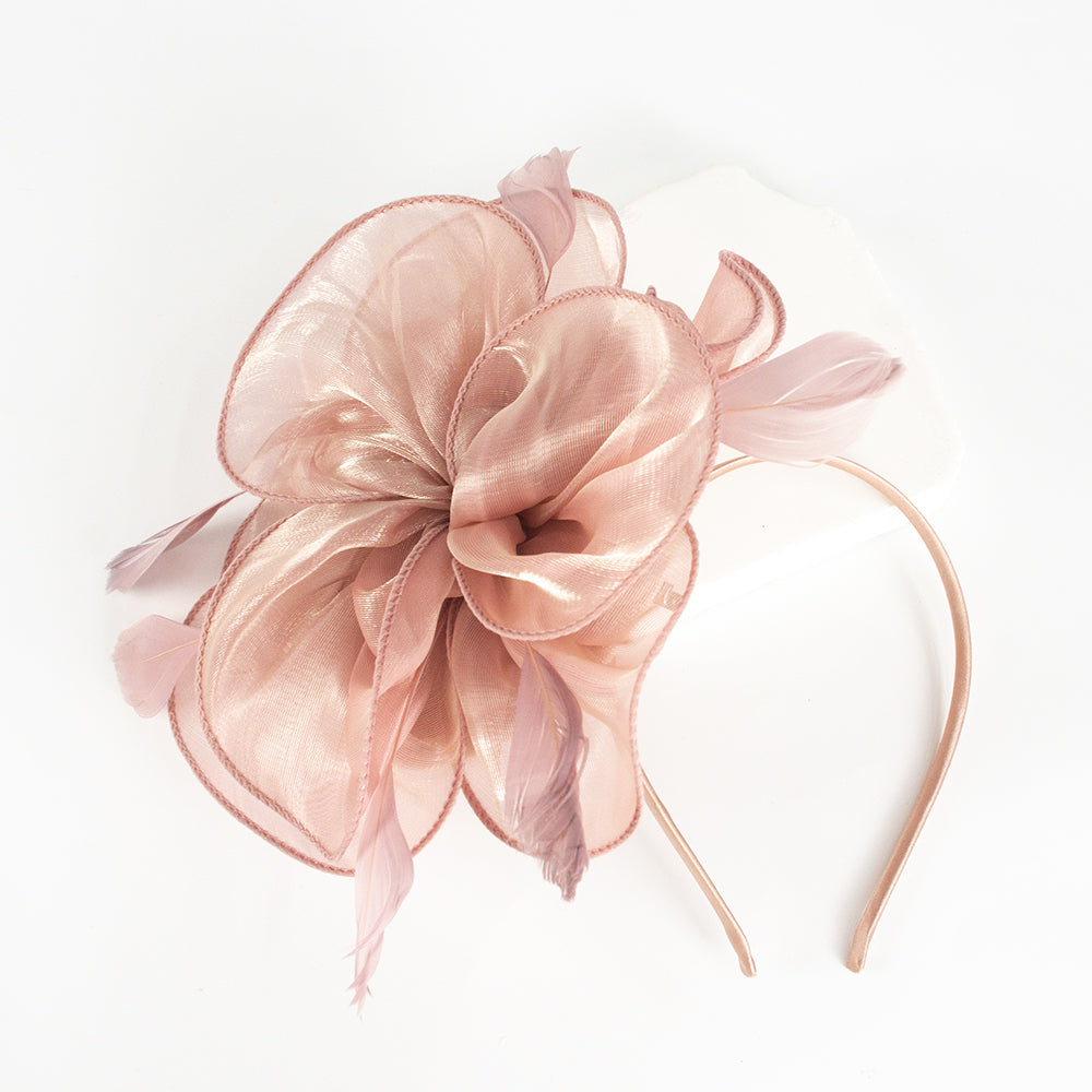 Héloïse Pink Floral Headband