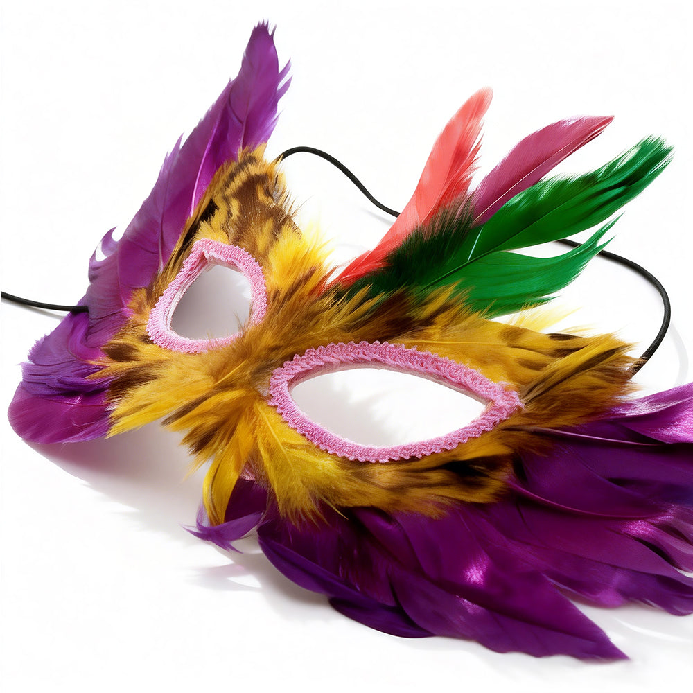 Héloïse Kids Carnival Feather Mask