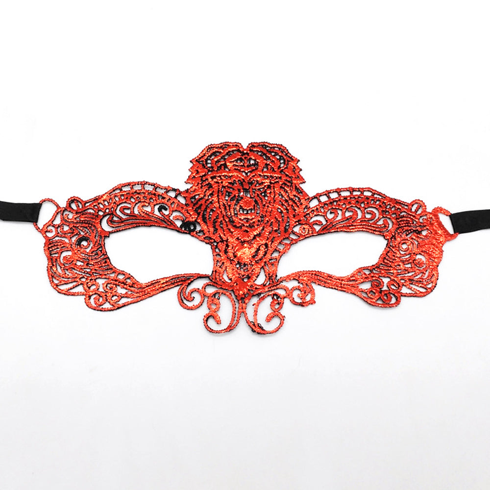 Heracles Leo Zodiac Lace Masquerade Mask