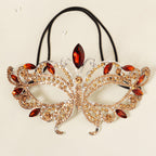 Kelly Pink Butterfly Jewel Masquerade Mask