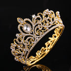 Kelly Pink Princess Crown Headpiece with Ornate Alloy Design