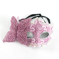 KELLY PINK Lace Butterfly Venetian Masquerade Mask – Romantic Handmade Style