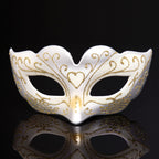Héloïse  Heart Motif Venetian Masquerade Mask