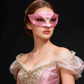 Héloïse  Heart Motif Venetian Masquerade Mask