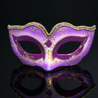 Héloïse Gilded Scroll Venetian Masquerade   Mask – Romantic Masquerade Style