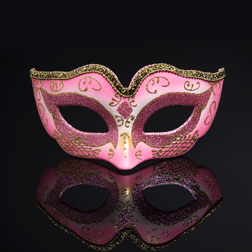 Héloïse Gilded Scroll Venetian Masquerade   Mask – Romantic Masquerade Style