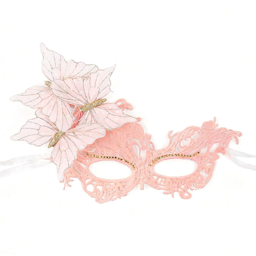 Marie Lace  Butterfly Lace Venetian Masquerade   Mask – Romantic Couture Style