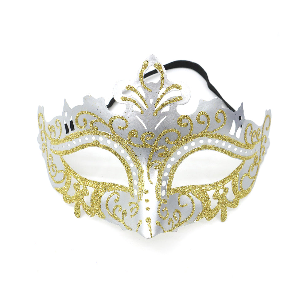 Rengina Gilded Crest Venetian Masuqerade Mask