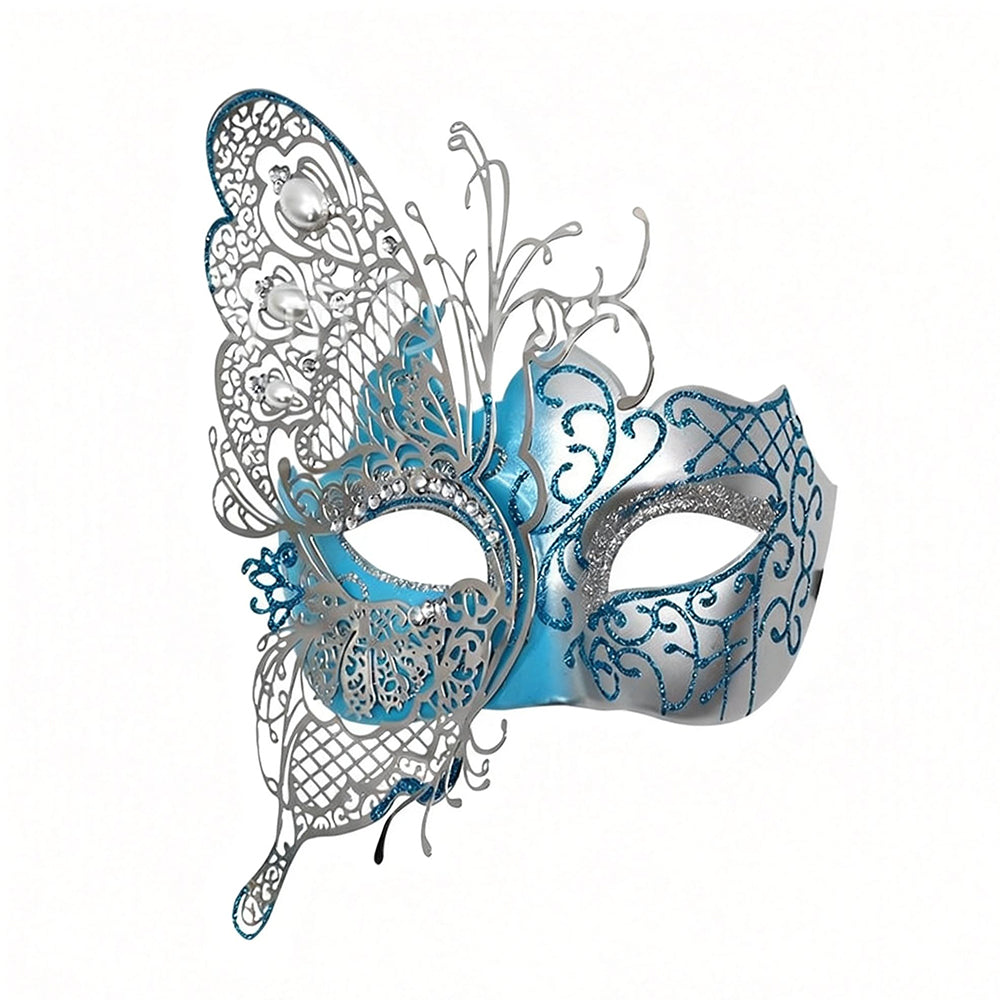Héloïse  Half-Face Filigree Venetian Masquerade Mask