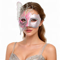 Héloïse  Half-Face Filigree Venetian Masquerade Mask