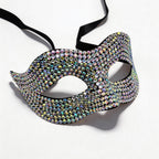 Bianca Crystal Rhinestone Venetian Masquerade Mask