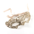 Bianca Lyselle Gold Filigree Masquerade Mask