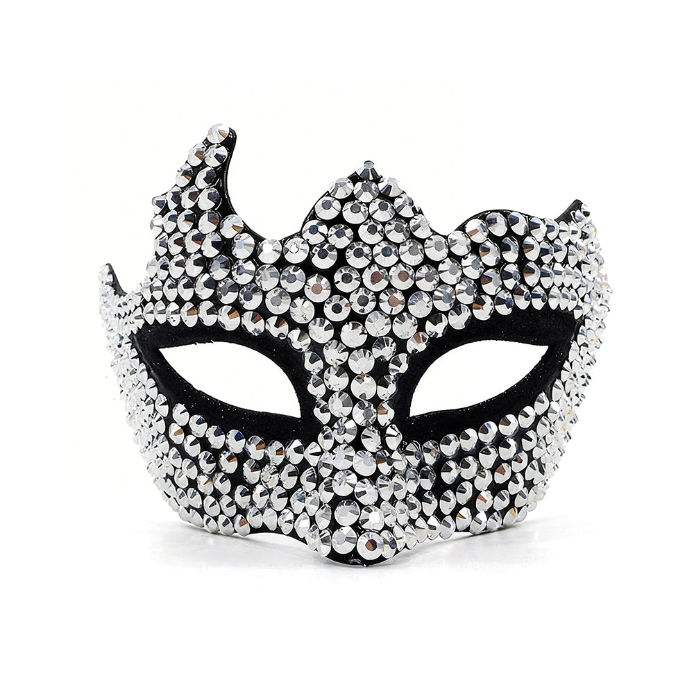 Bianca Rhinestone Venetian Masquerade Mask