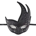 Leonardo Gold Flame Venetian Masquerade Mask