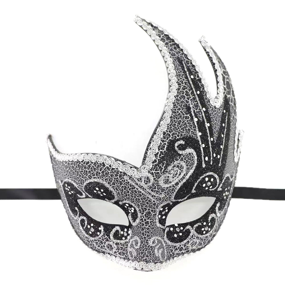 Leonardo Gold Flame Venetian Masquerade Mask