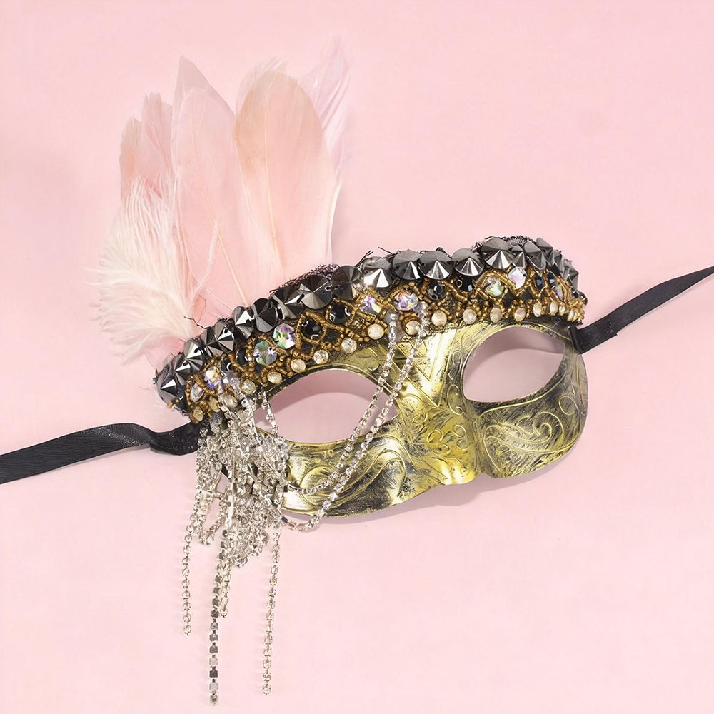 Héloïse Romantic Crystal Accent Eye Mask