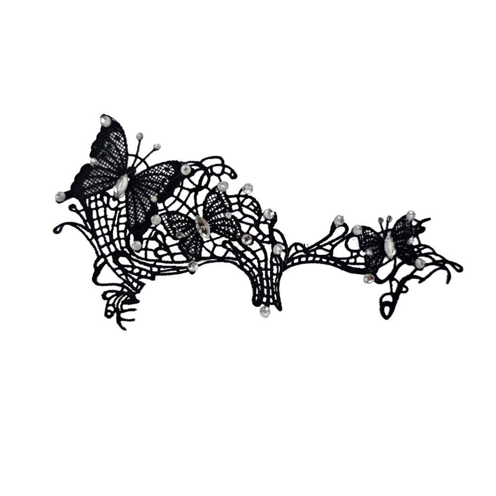 Marie Lace Nocturne Lace Butterfly glasses Mask