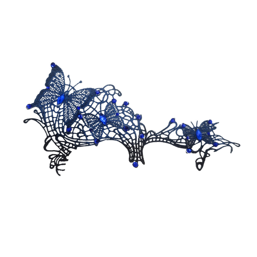 Marie Lace Nocturne Lace Butterfly glasses Mask