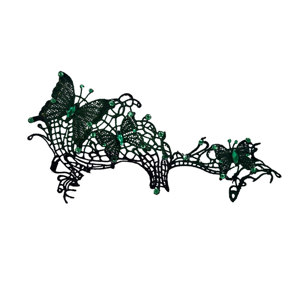 Marie Lace Nocturne Lace Butterfly glasses Mask