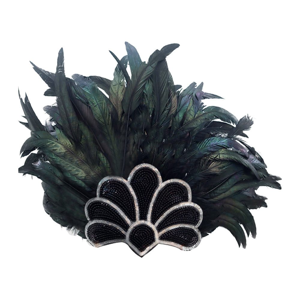 Giulia Tribal Warrior Feather Headpiece
