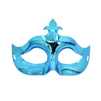 Alessandra Shiny Metallic Masquerade Mask
