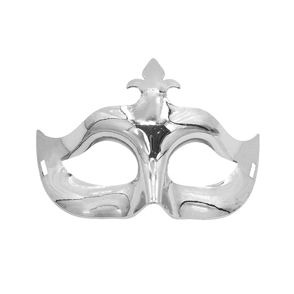 Alessandra Shiny Metallic Masquerade Mask