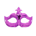 Alessandra Shiny Metallic Masquerade Mask