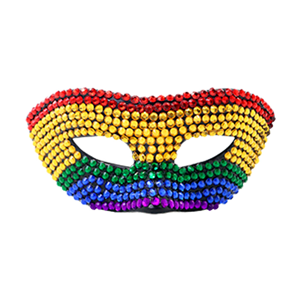 Rainbow Crystal  Masquerade Masks