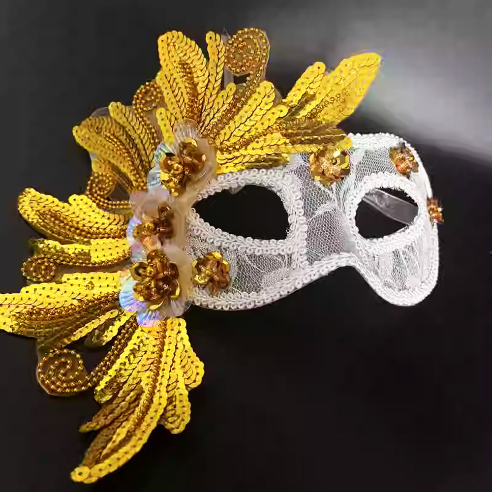 Marie Lace Colorburst Lace Masquerade Mask