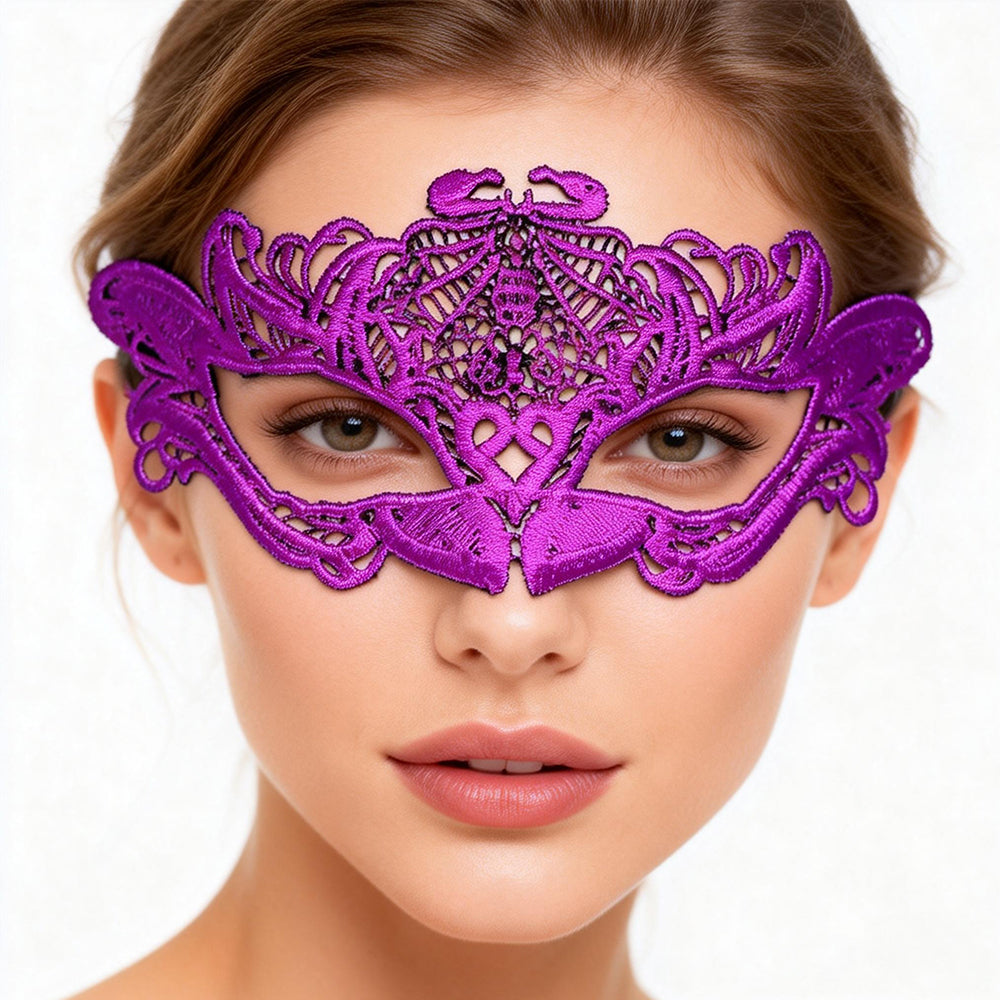 Orion Scorpio Lace Masquerade Mask