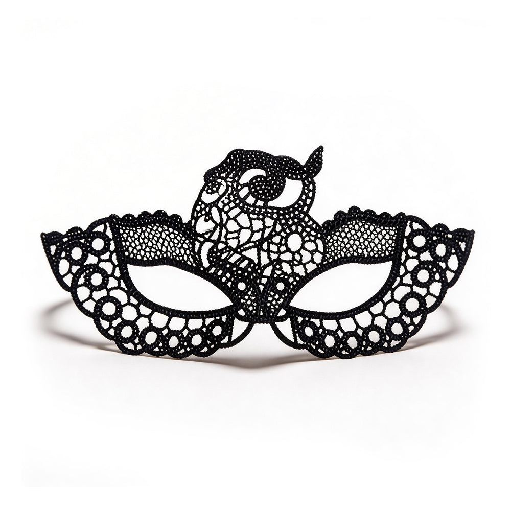 Pan Capricorn Lace Masquerade Mask