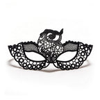 Pan Capricorn Lace Masquerade Mask