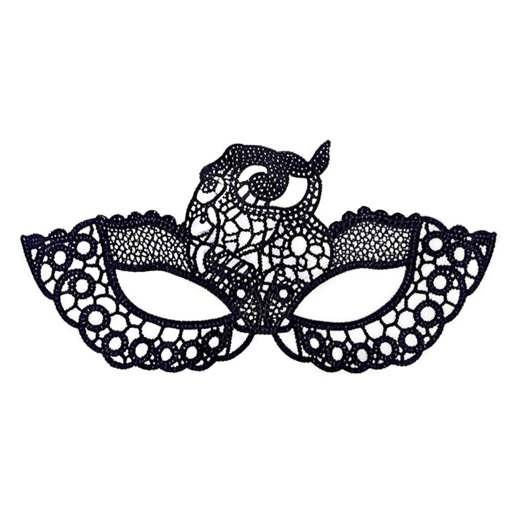Pan Capricorn Lace Masquerade Mask