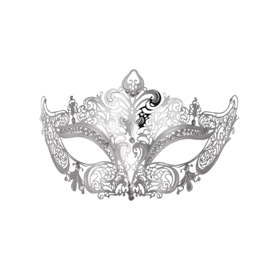 Regina Rose Gold Filigree Venetian Masquerade Mask